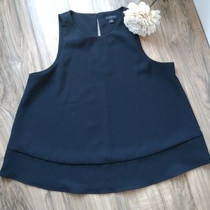 Ann Taylor black tank. Size Small.